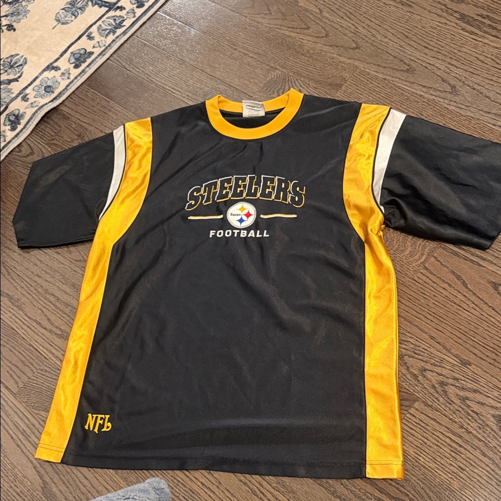 NFL Steelers Black and Gold Jersey